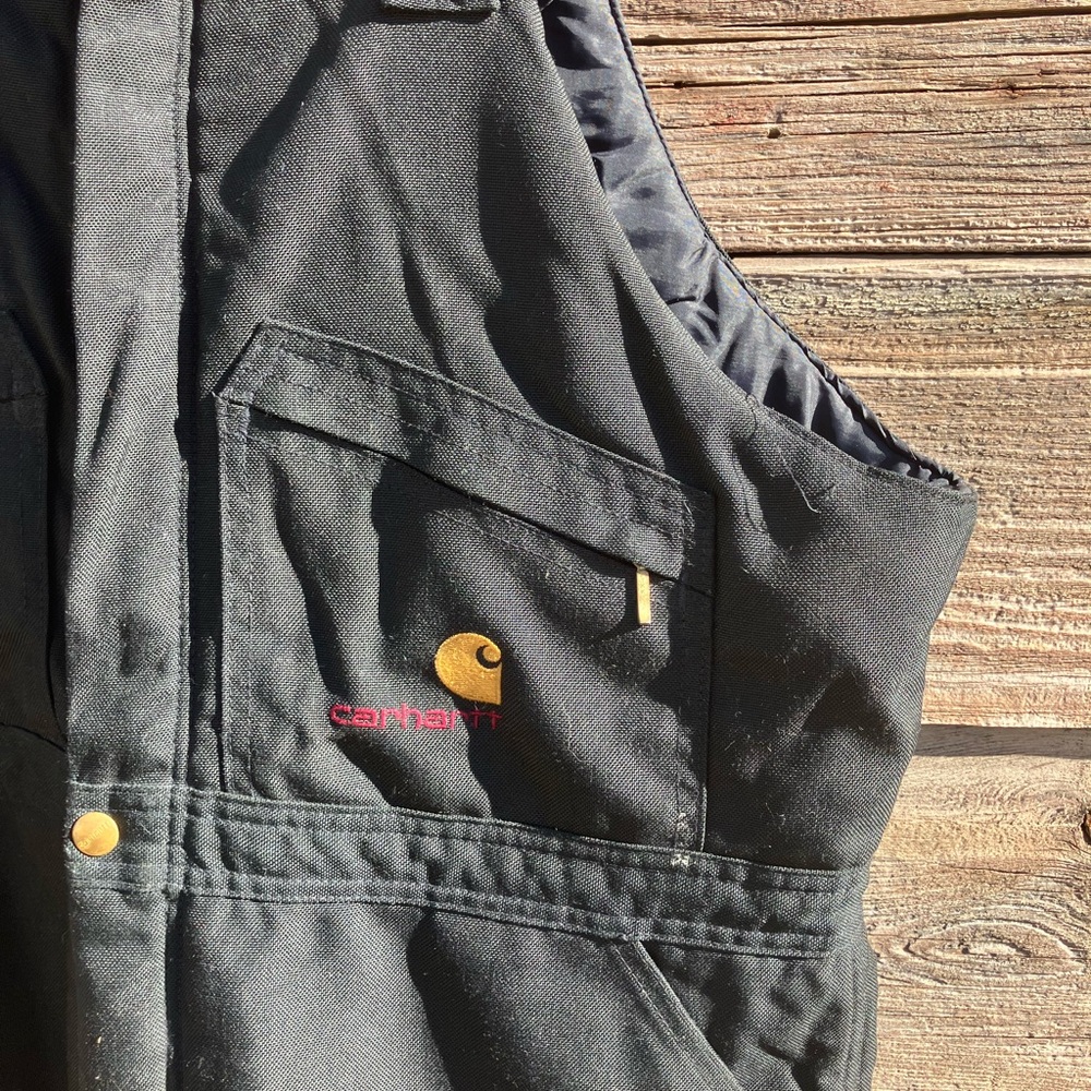 Carhartt lined bibs